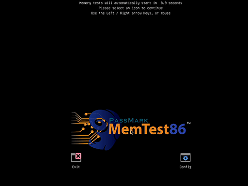 Memtest86の起動