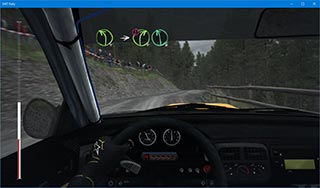 スクリーンショット02。DiRT RALLY。