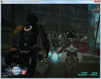 PSO2 ベンチマーク スクリーンショット1