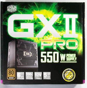 パッケージ GXII PRO 550W 1