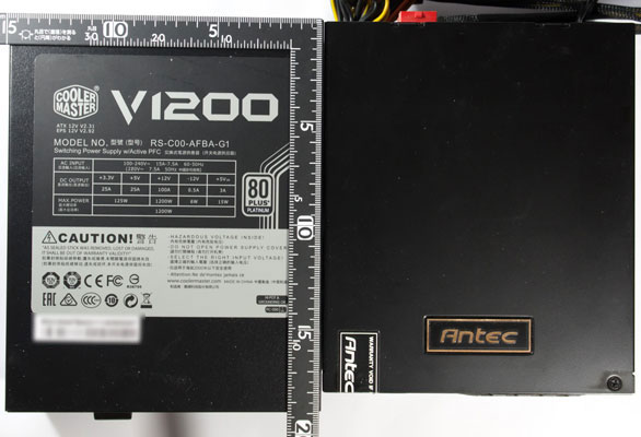 RSC00AFBAG1とSG850の大きさ比較