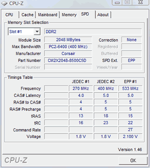 CPU-Z SPD