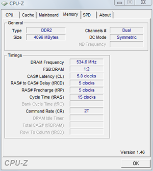 CPU-Z Memory